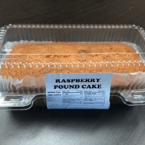 Raspberry Pound Cake $3.99 or 3 for $9.99