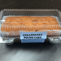 Strawberry Pound Cake $3.99 or 3 for $9.99