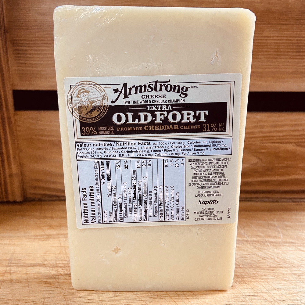 Armstrong Cheese - Extra Old Cheddar Cheese (200g)