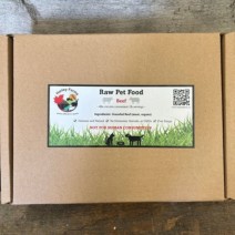 Raw Beef Pet Food - 12 lbs