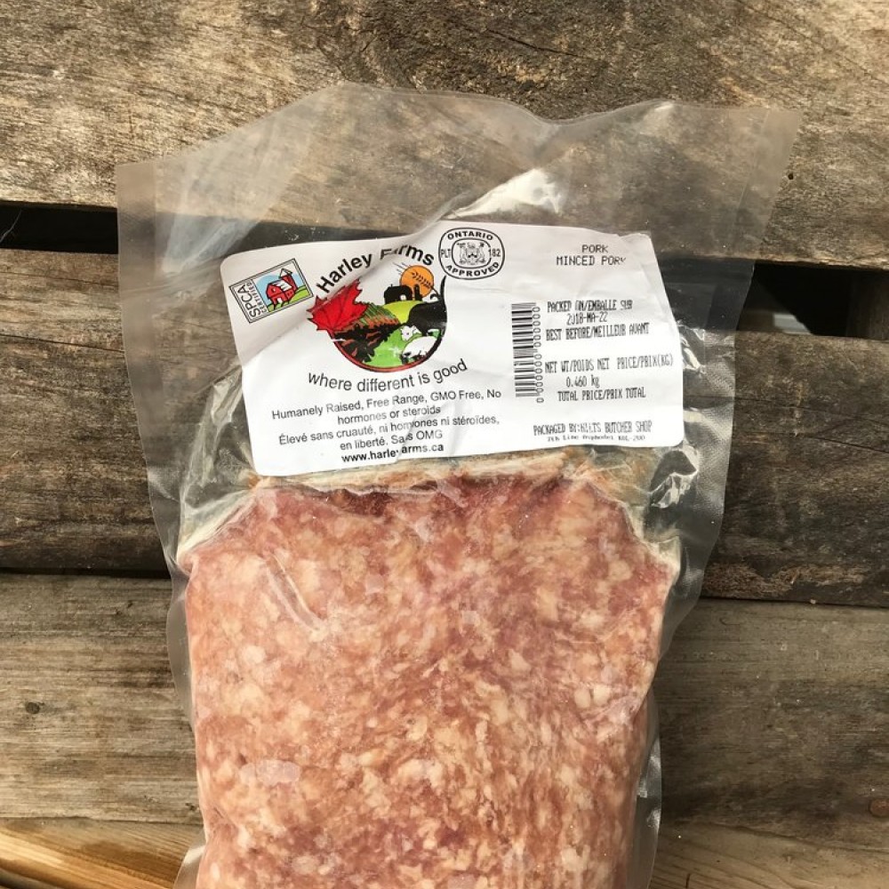 Pork - Ground - Organic Principled - Frozen - 1 lb