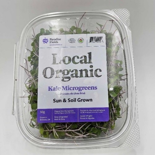 Kale - Organic Microgreens  - Paradise Fields - 50g