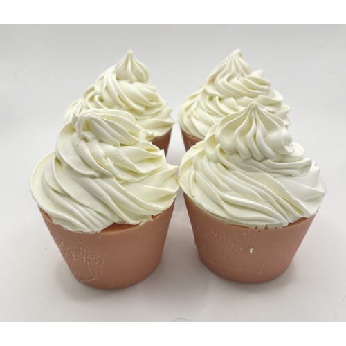 Soap - French Pink Clay - Cupcake - Handmade