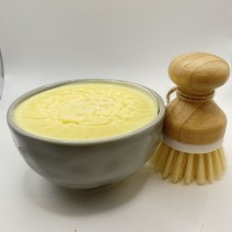 Dish Soap - Solid with Brush - Orange Scented