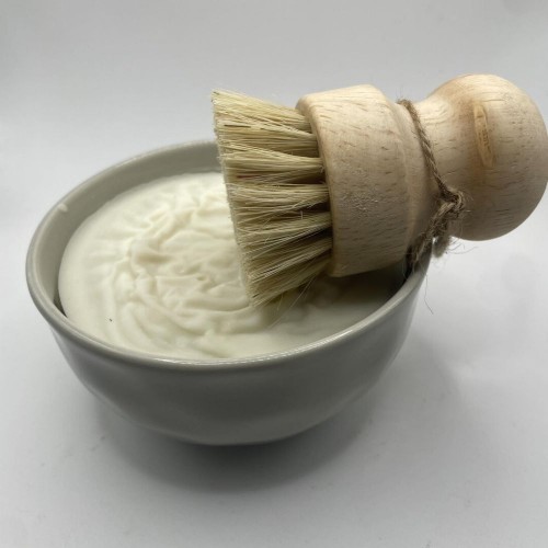 Dish Soap - Solid with Brush - Lime Scented