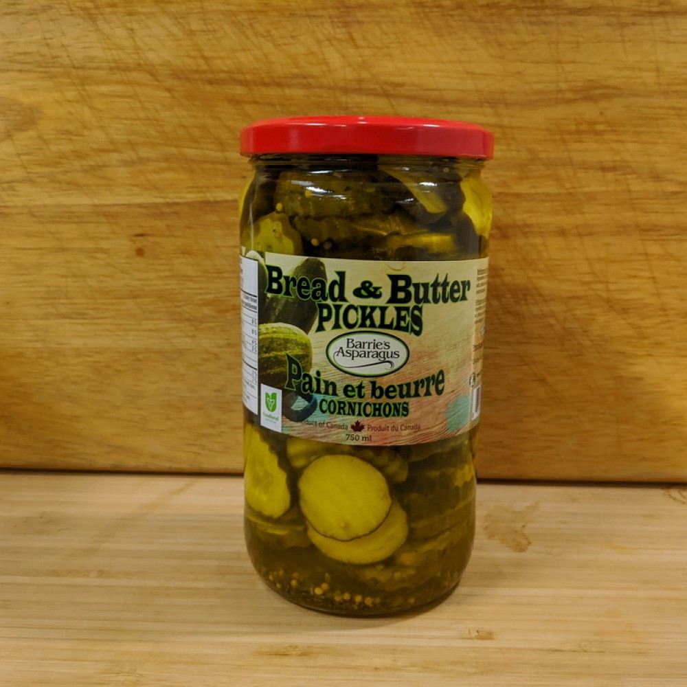 Bread & Butter Pickles (750ml)