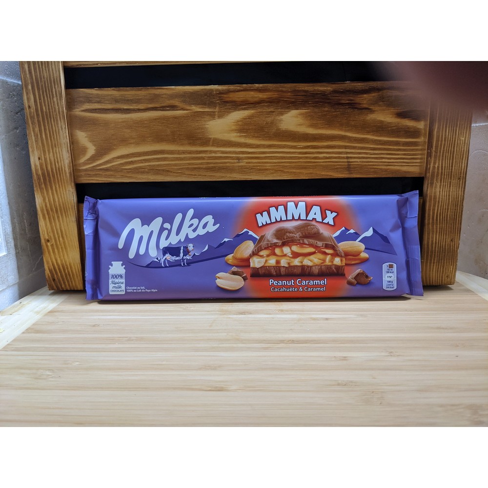 Alpine Milk Chocolate with Peanuts and Caramel (276g)