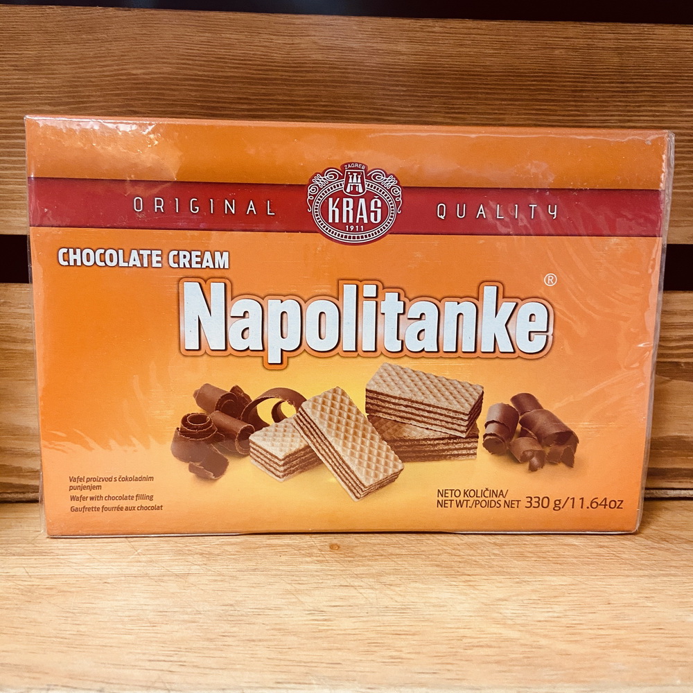 Kras Chocolate Cream Napolitanke - Wafer with Chocolate filling (330g)