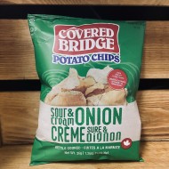 Covered Bridge- Sour & Cream Onion Potato Chips (60g)