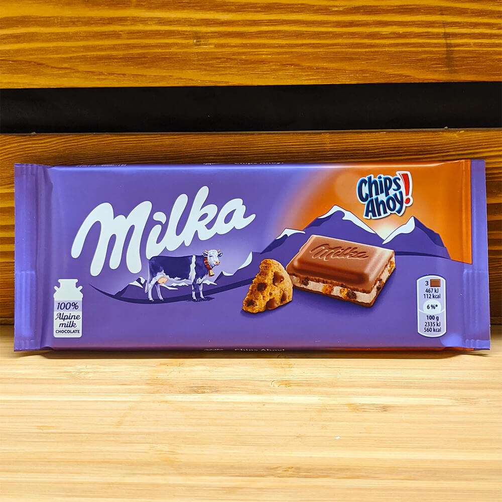 Milka - Chips Ahoy Milk Chocolate (100g)