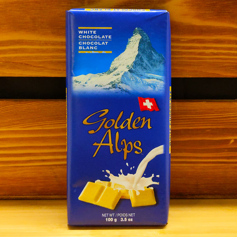 Golden Alps - White Chocolate (100g)