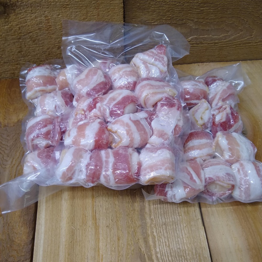Bacon Wrapped Scallops (1LB)