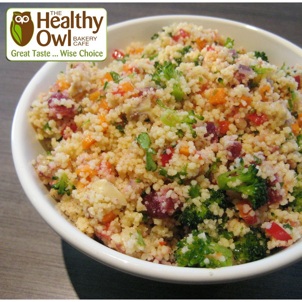 HealthyOwl Moroccan Couscous Salad - Family Size (1 litre)