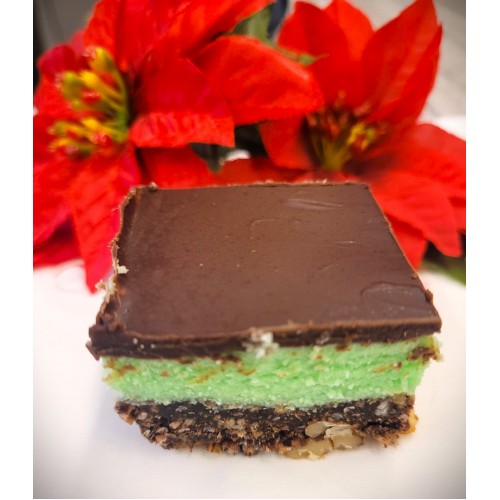  Mint Chocolate Nanaimo Bars - Box of 6