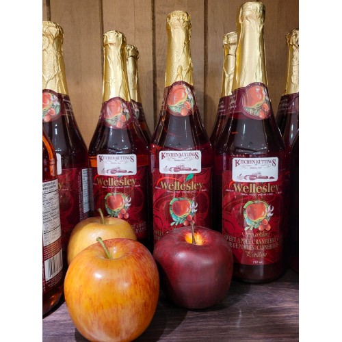 Sparkling Sweet Apple Cranberry Cider 750 ml