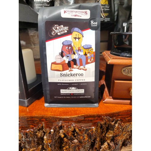 Locally Roasted Snickeroo Baden Coffee (1/2 lb.)