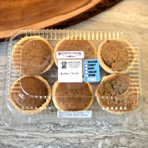 Gluten Free Plain Butter Tarts (6)