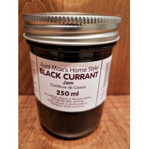 Homemade Black Currant Jam - 250 ml