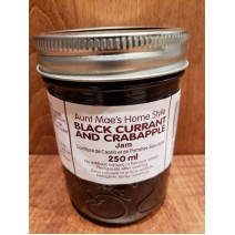 Homemade Black Currant & Crab Apple Jam - 250 ml