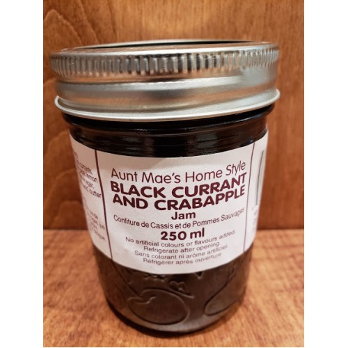 Homemade Black Currant & Crab Apple Jam