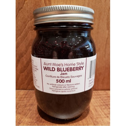 Homemade Wild Blueberry Jam