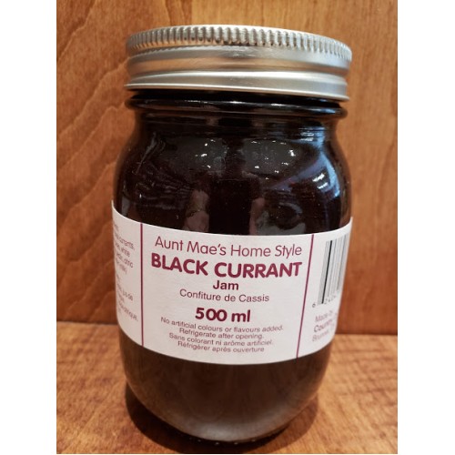 Homemade Black Currant Jam