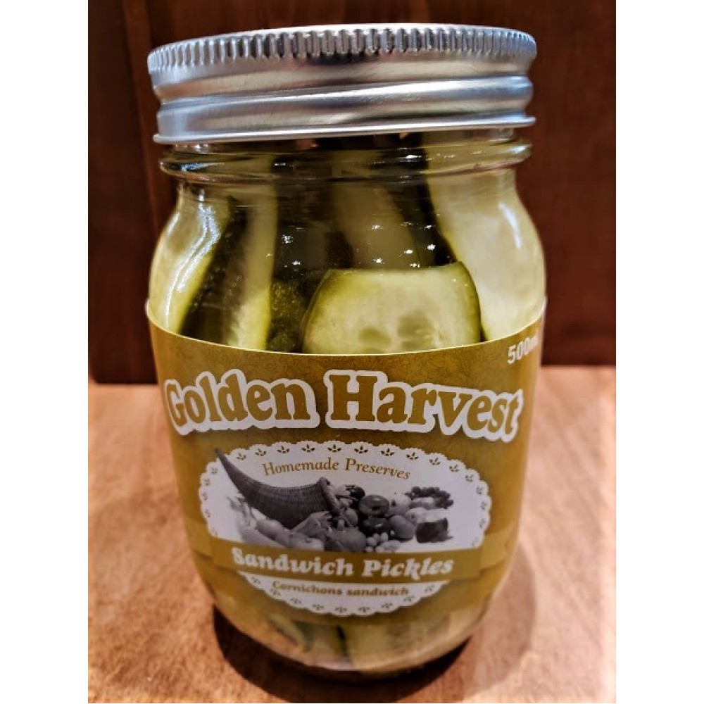 Local Homemade Sandwich Pickles