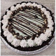 Mint Chocolate Ice Cream Pie