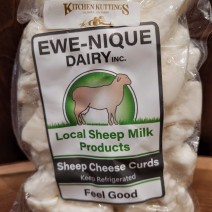 Sheep's Milk Plain White Cheese Curd 230 g.