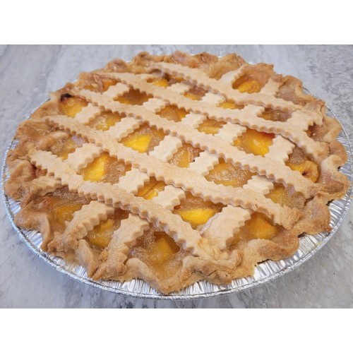 Homemade Peach Pie