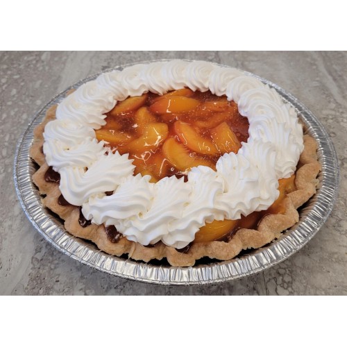 Homemade Fresh Peach Pie