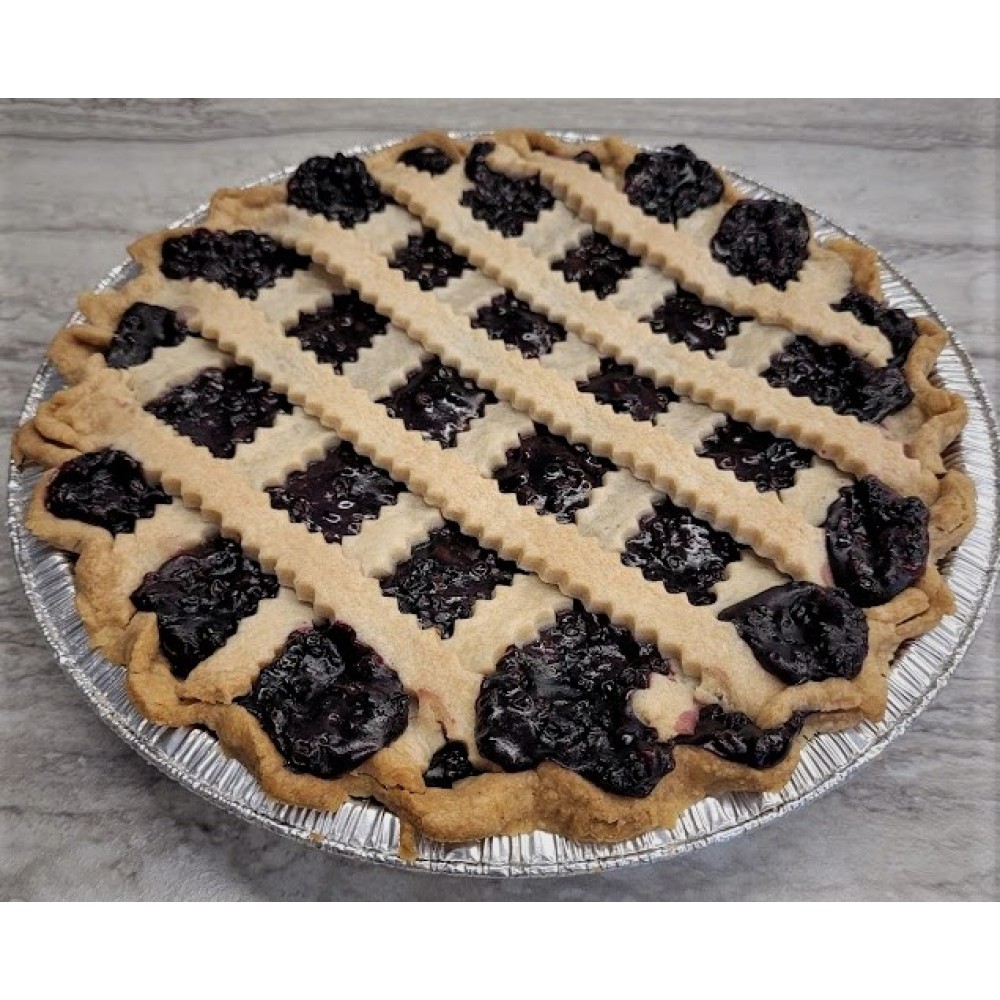 Homemade Elderberry Pie