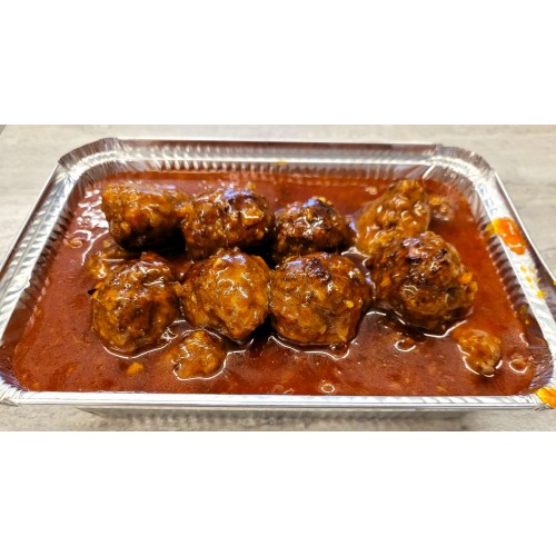 Homemade Sweet & Sour Meatballs