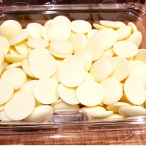 Merckens White Chocolate Melting Wafers (per lb.)