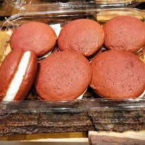 Homemade Red Velvet Whoopie Pies (6 cookies)