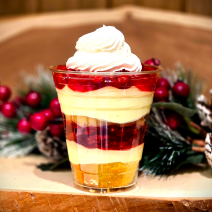 Raspberry Lemon Trifle (individual serving) 