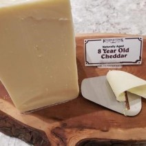 Fresh Cut 8 Year Old Cheddar - per lb