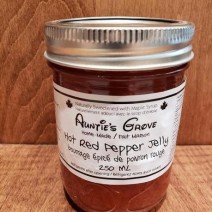 Local Auntie Grove's Hot Red Pepper Jelly