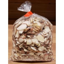 Unblanched Raw Almond Slices - per lb