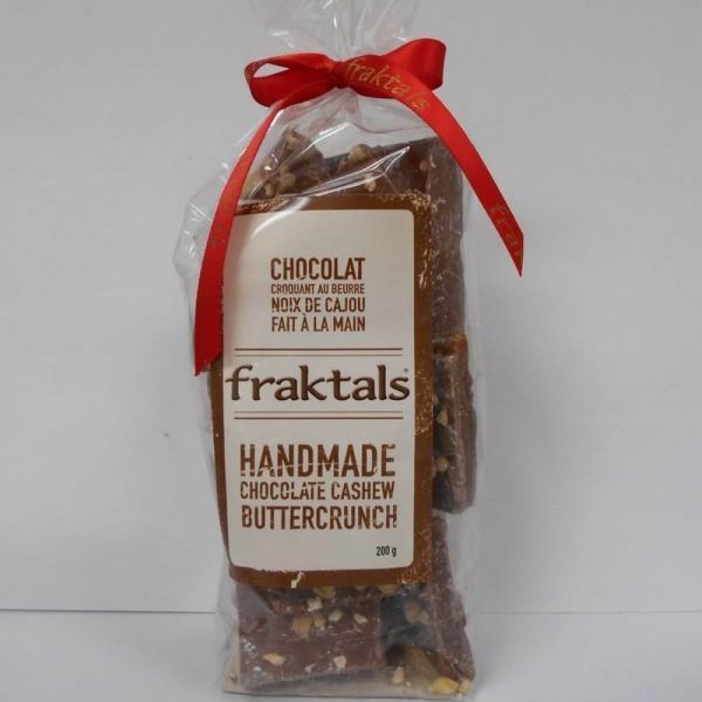 Fraktals Milk Chocolate Cashew Buttercrunch