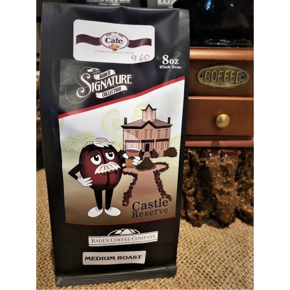 Locally Roasted Castle Reserve Baden Coffee Beans