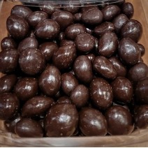 Dark Chocolate Covered Peanuts - per lb