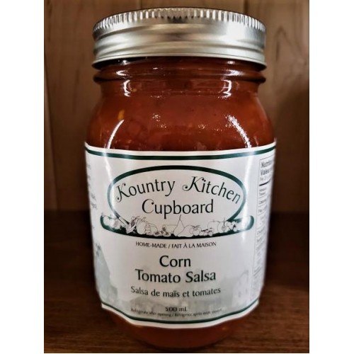 Local Homemade Corn Tomato Salsa