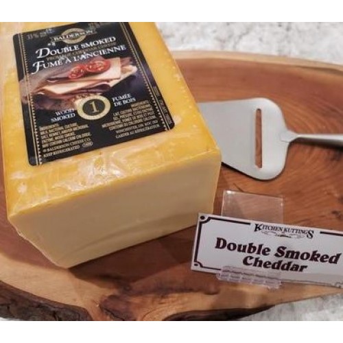 Fresh Cut Double Smoked Cheddar - per lb