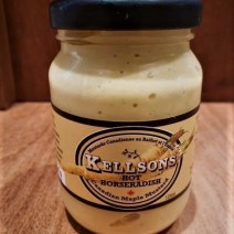 Locally made Kellsons Horseradish Mustard