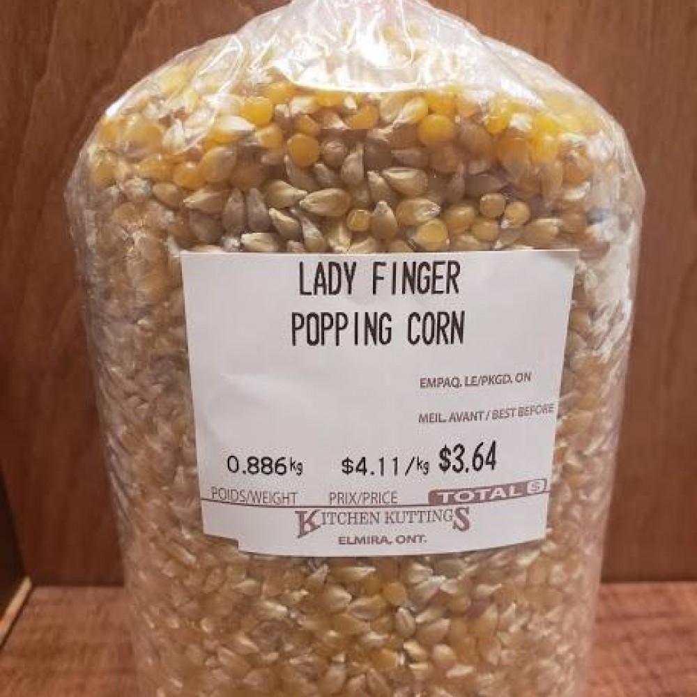 Lady Finger Popping corn