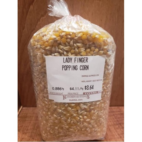 Lady Finger Popping corn