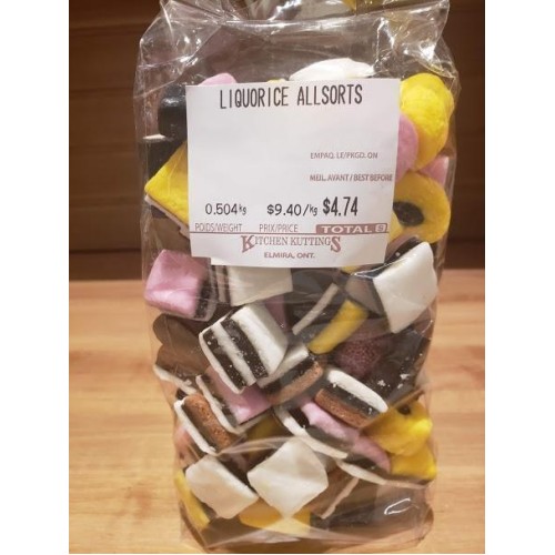 Licorice Allsorts (price per lb.)