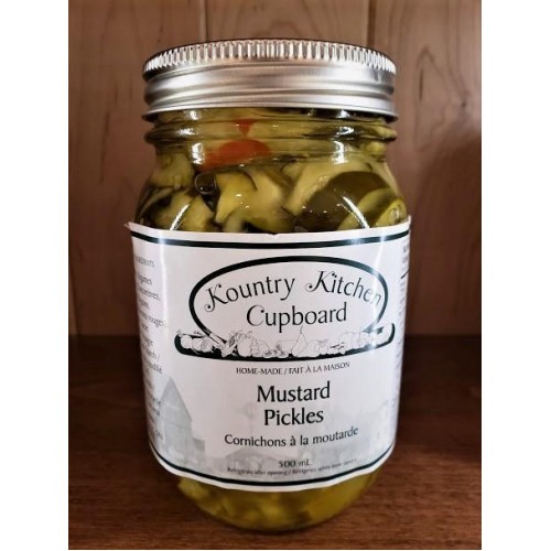 Local Homemade Mustard Pickles