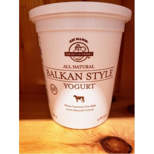 Local Golden Guernsey Balkan Style Yogurt